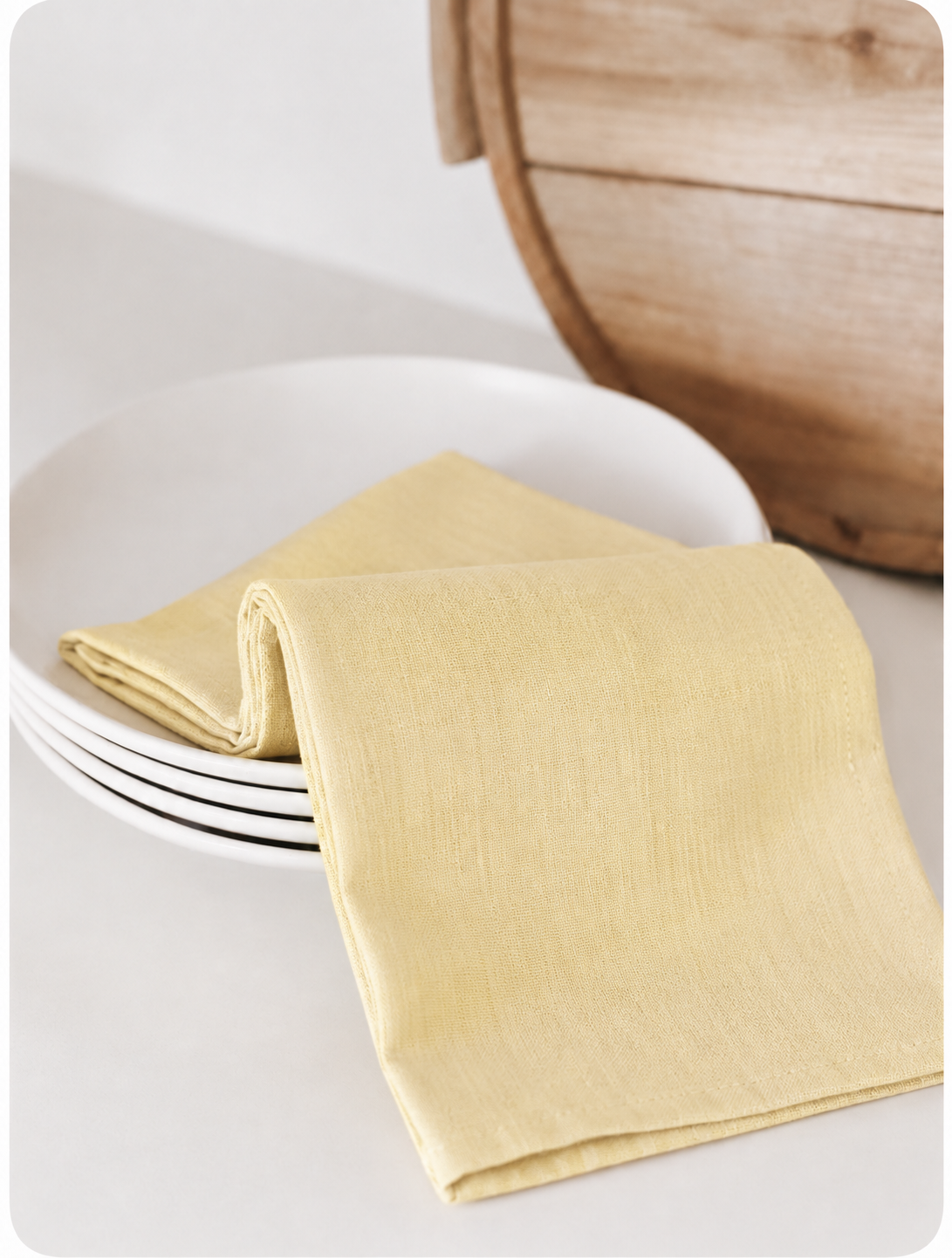 100% Linen Serviette / Tea Towel - Set of 4