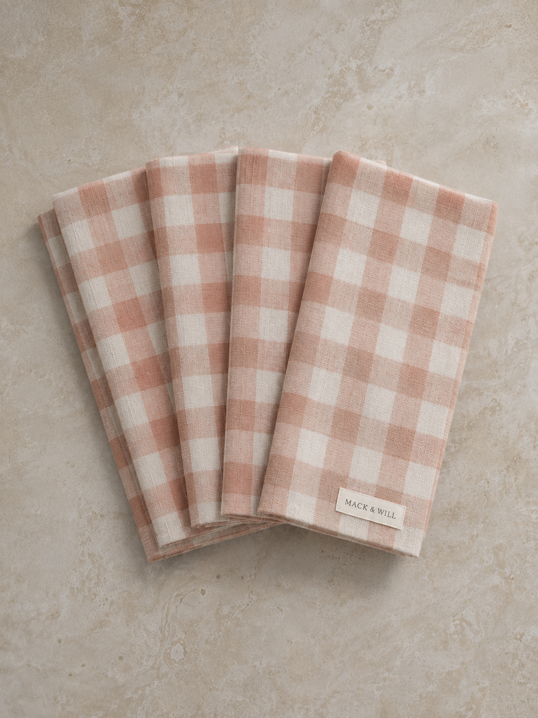 100% Linen Serviette / Tea Towel - Set of 4